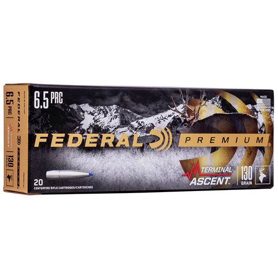 FED TERMINAL ASCENT 6.5PRC 130GR 20/10 - Ammunition